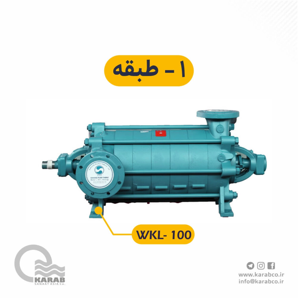 الکتروپمپ فشار قوی WKL-100-1