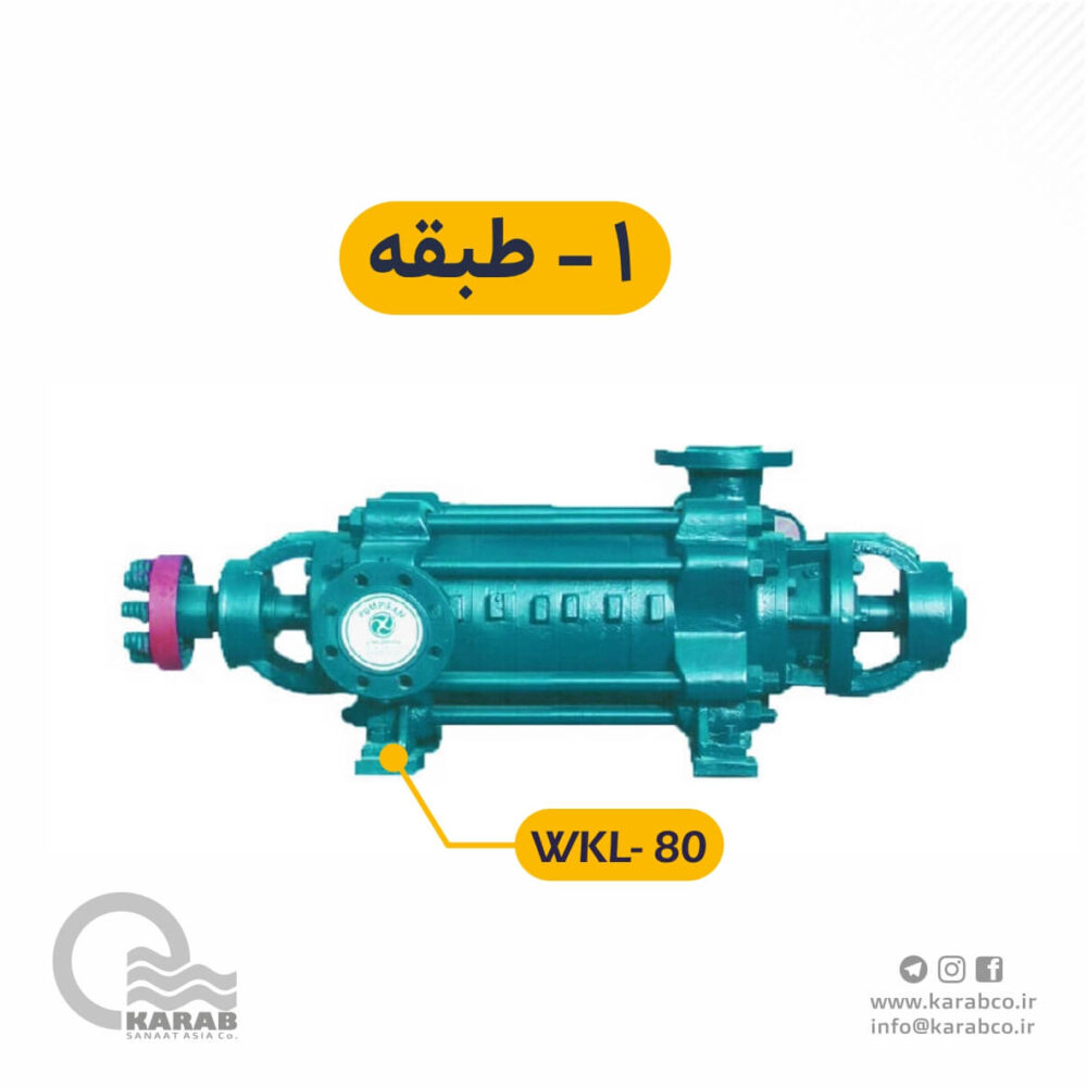 الکتروپمپ فشار قوی WKL-80-1